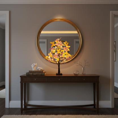 Lampe dans une entrée